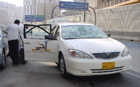 Taksi di Mekkah