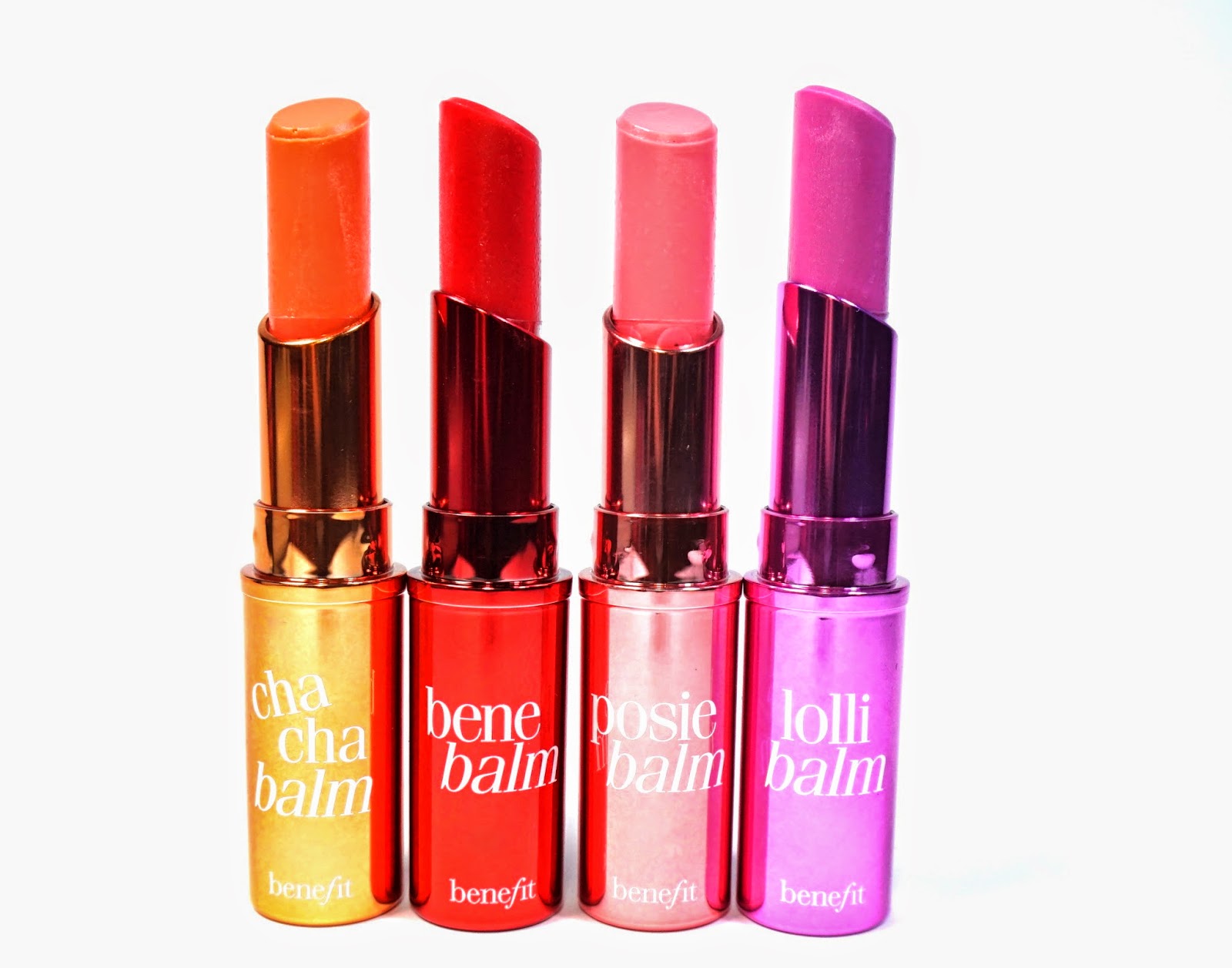 Benefit Cosmetics Hydrating Tinted Lip Balm Review + Swatches The