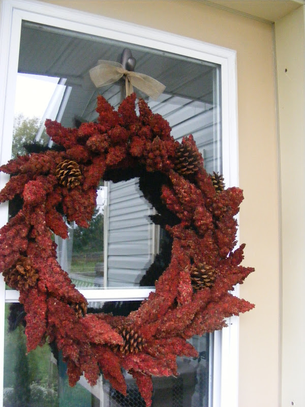 {SavourTheSeason} Day 3 DIY Fresh Sumac Wreath The Complete Guide to