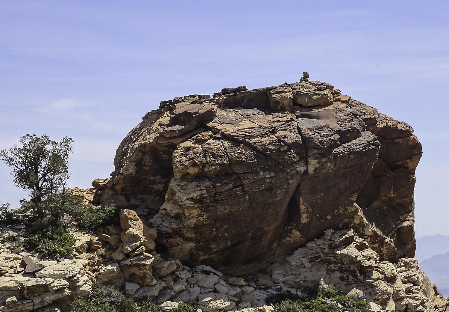 Hiking Las Vegas Hollow Rock Peak