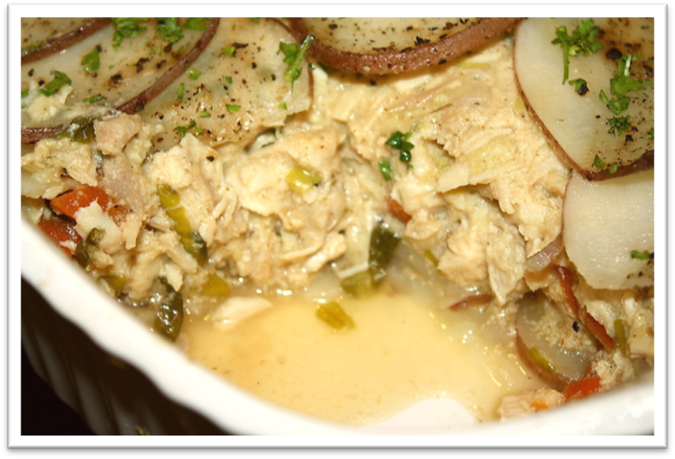 Cooking Gluten Free with Bea Turkey Pot Pie with Potato Topping