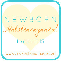 Newborn Hatstravaganza! Free hat patterns for the littlest heads from Make It Handmade.