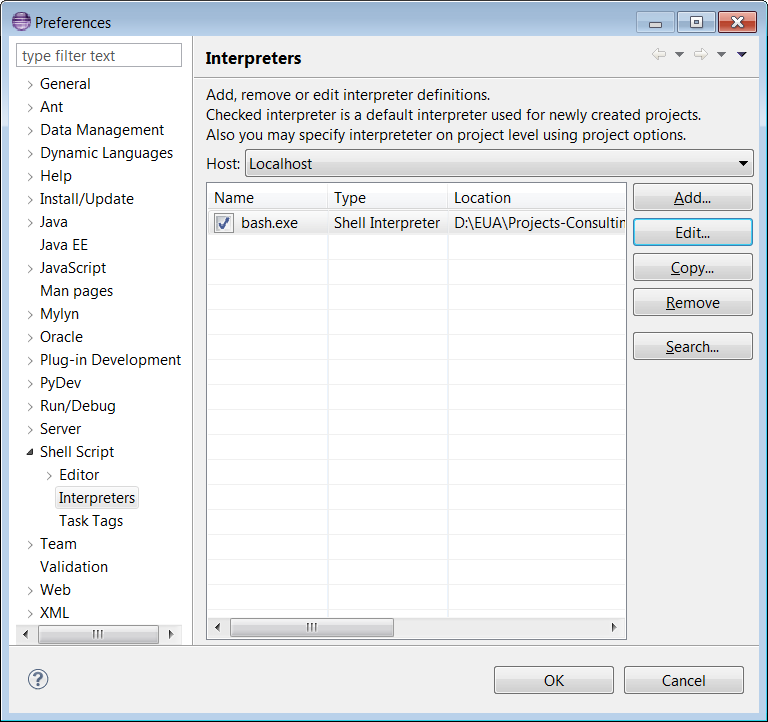 Phone and How to run Shell Script on Windows
