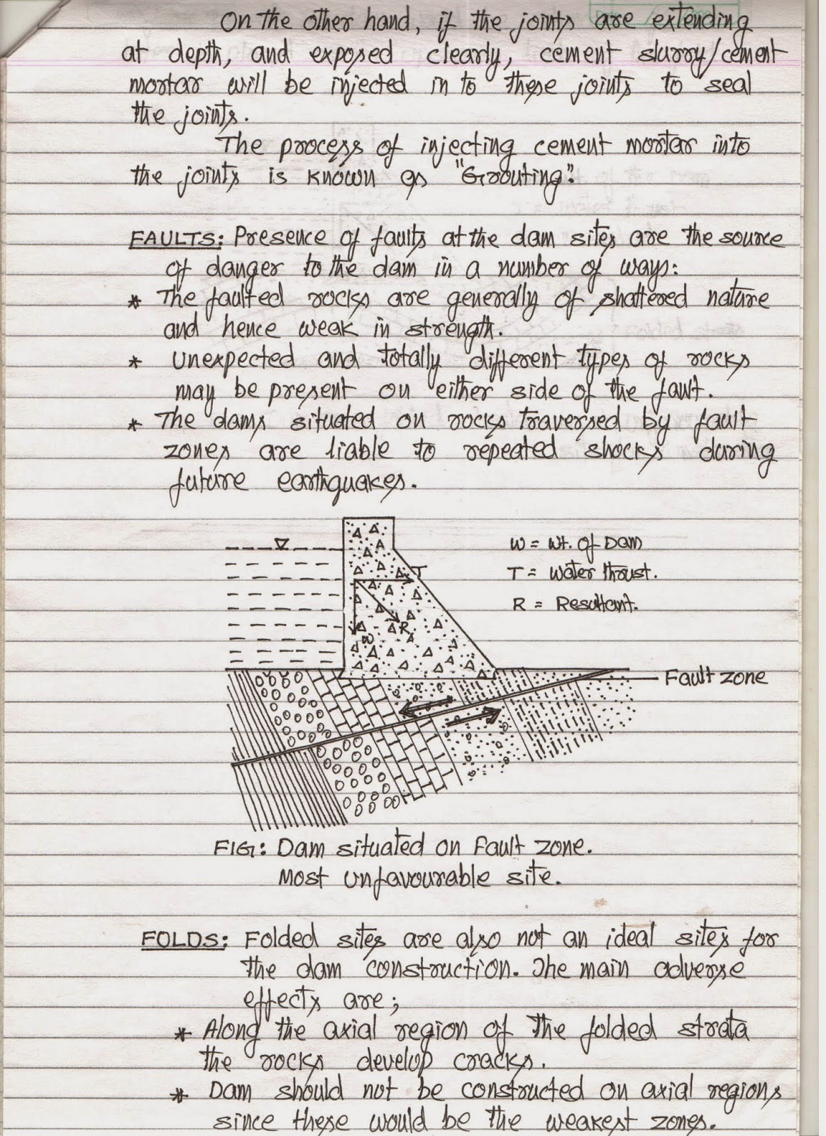 Applied Engineering Geology GEOLOGY PART NOTES OF UNIT 6