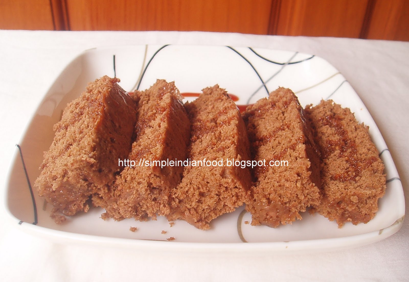 100 Microwave Cooking Eggless Wheat flour chocolate cake
