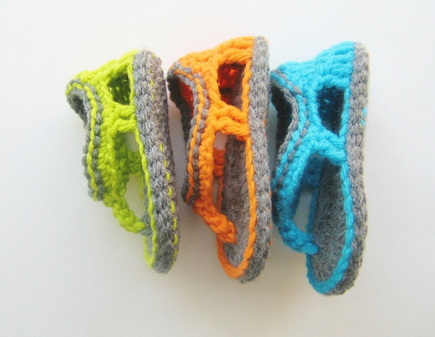 ... Trekkers Crochet Pattern, Flip Flop Sandals for Baby Boys, 0-12 months