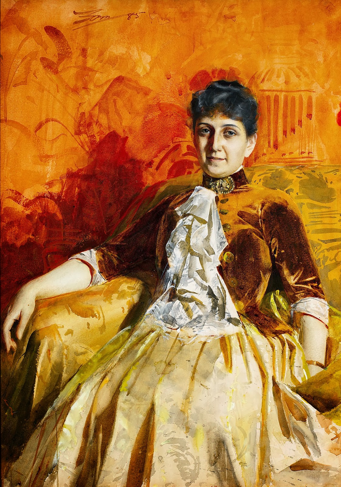 Illuminaries Anders Leonard Zorn Watercolors