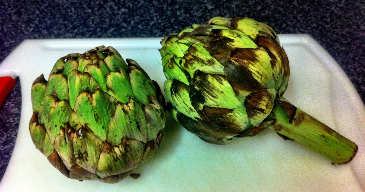 The lone gourmet Globe artichokes