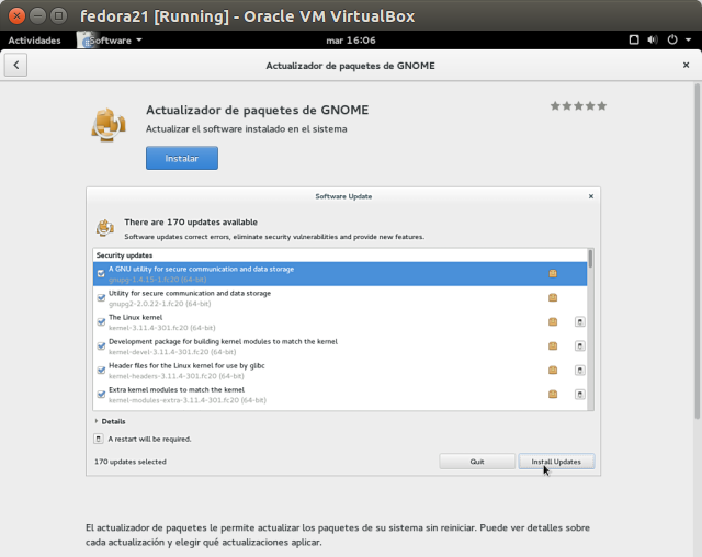 DriveMeca instalando Linux Fedora Workstation 21 paso a paso
