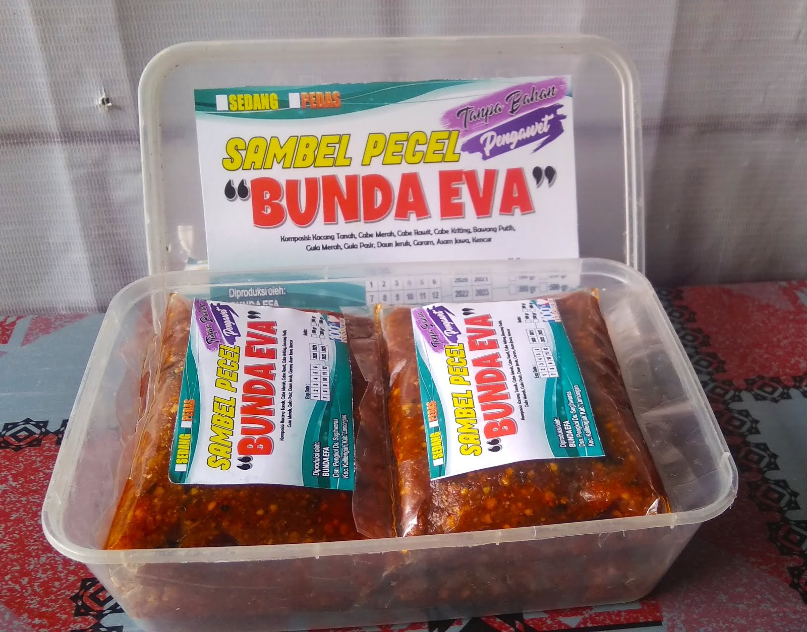 Sambel Pecel Bunda Eva