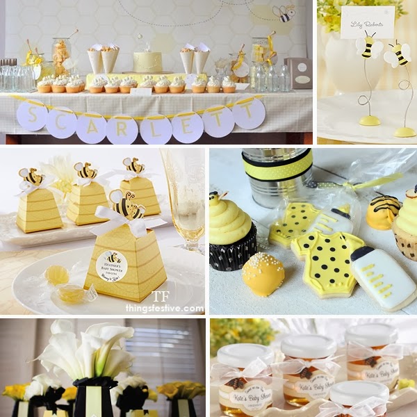 Bee Baby Shower Theme For the Mommy To Bee