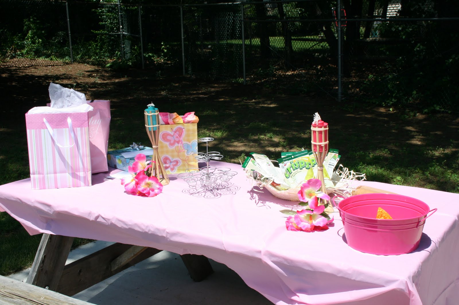 cutebugdesigns Hula girl birthday party