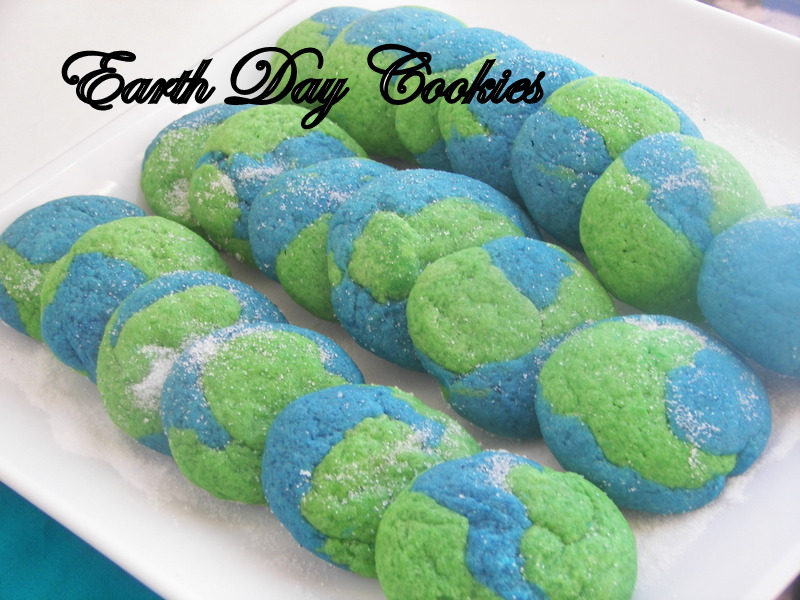 Red Couch Recipes Earth Day Cookies