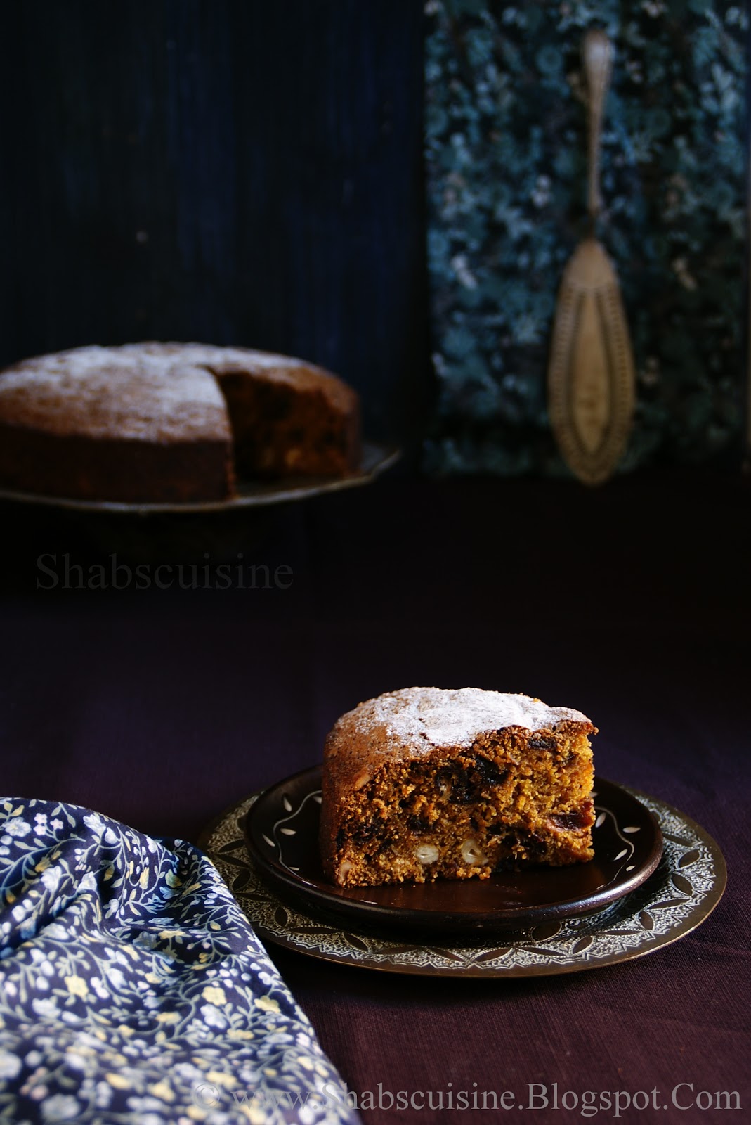 Shab's Cuisine Date and Carrot Cake