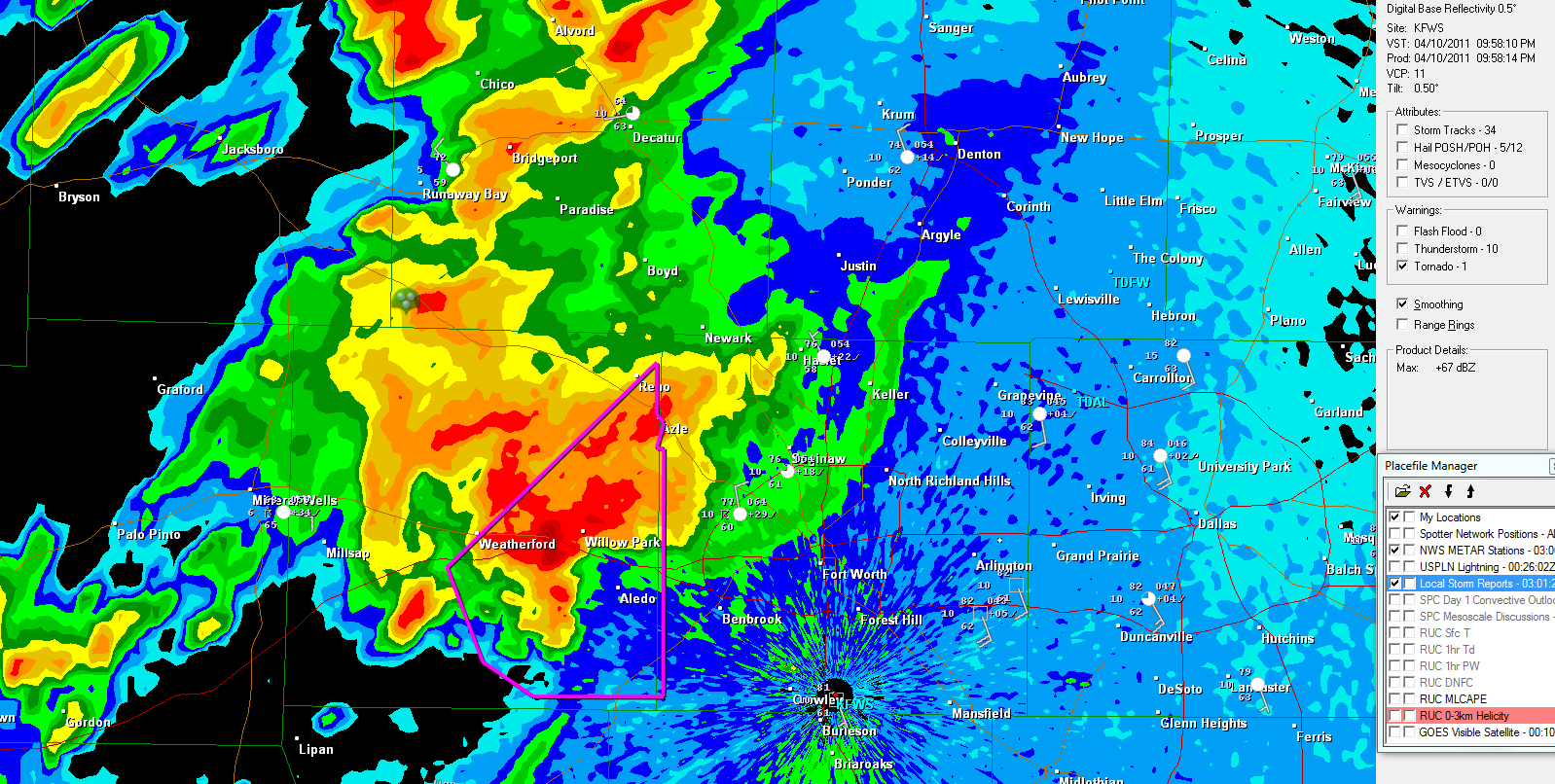 The Original Weather Blog Update on Texas Severe Weather
