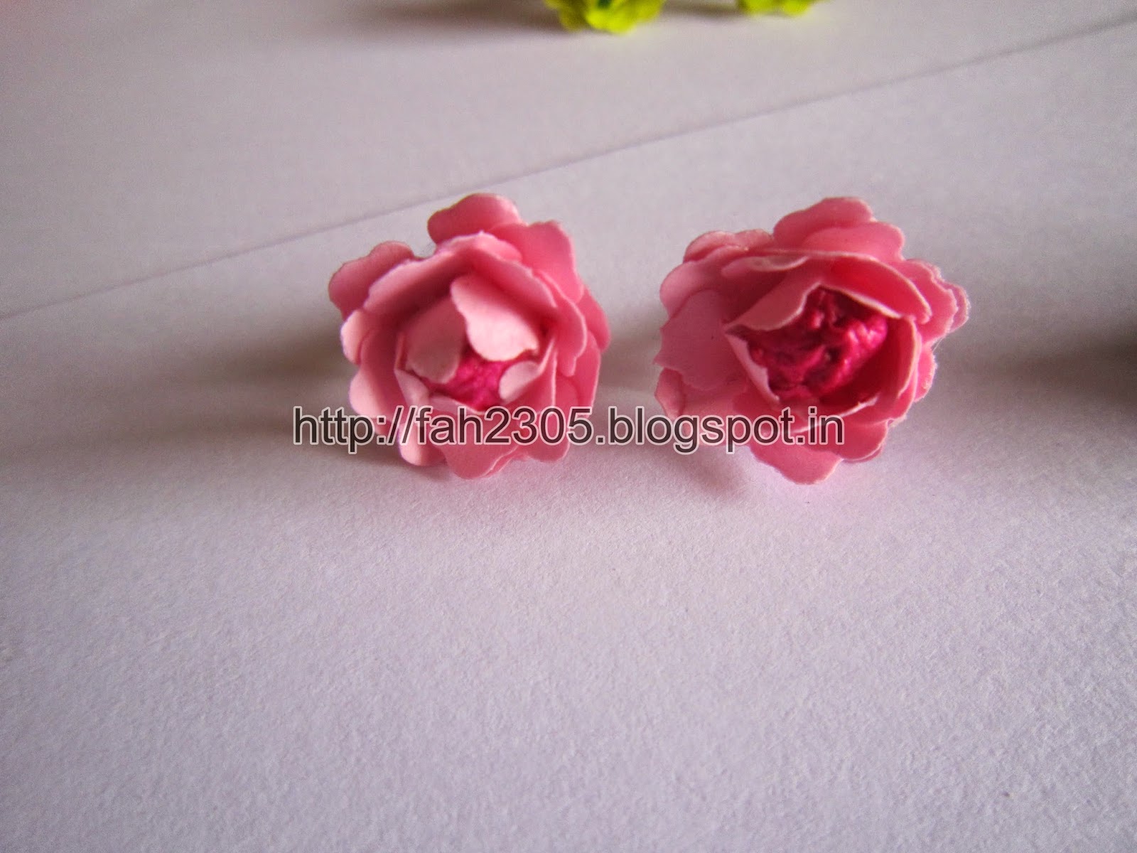 fah creations paper flower punch jewelry set flower paper puncher