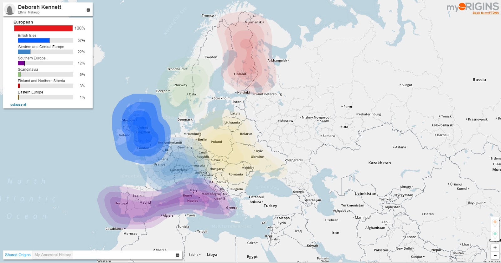 Cruwys news: Comparing admixture results from AncestryDNA, 23andMe and