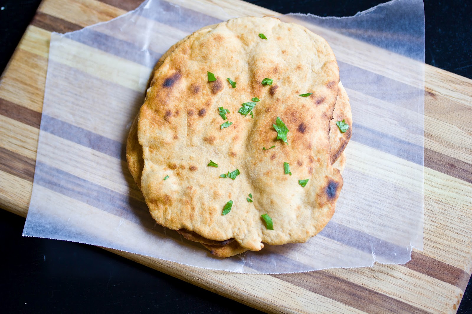 SRC Baked Naan A Zesty Bite