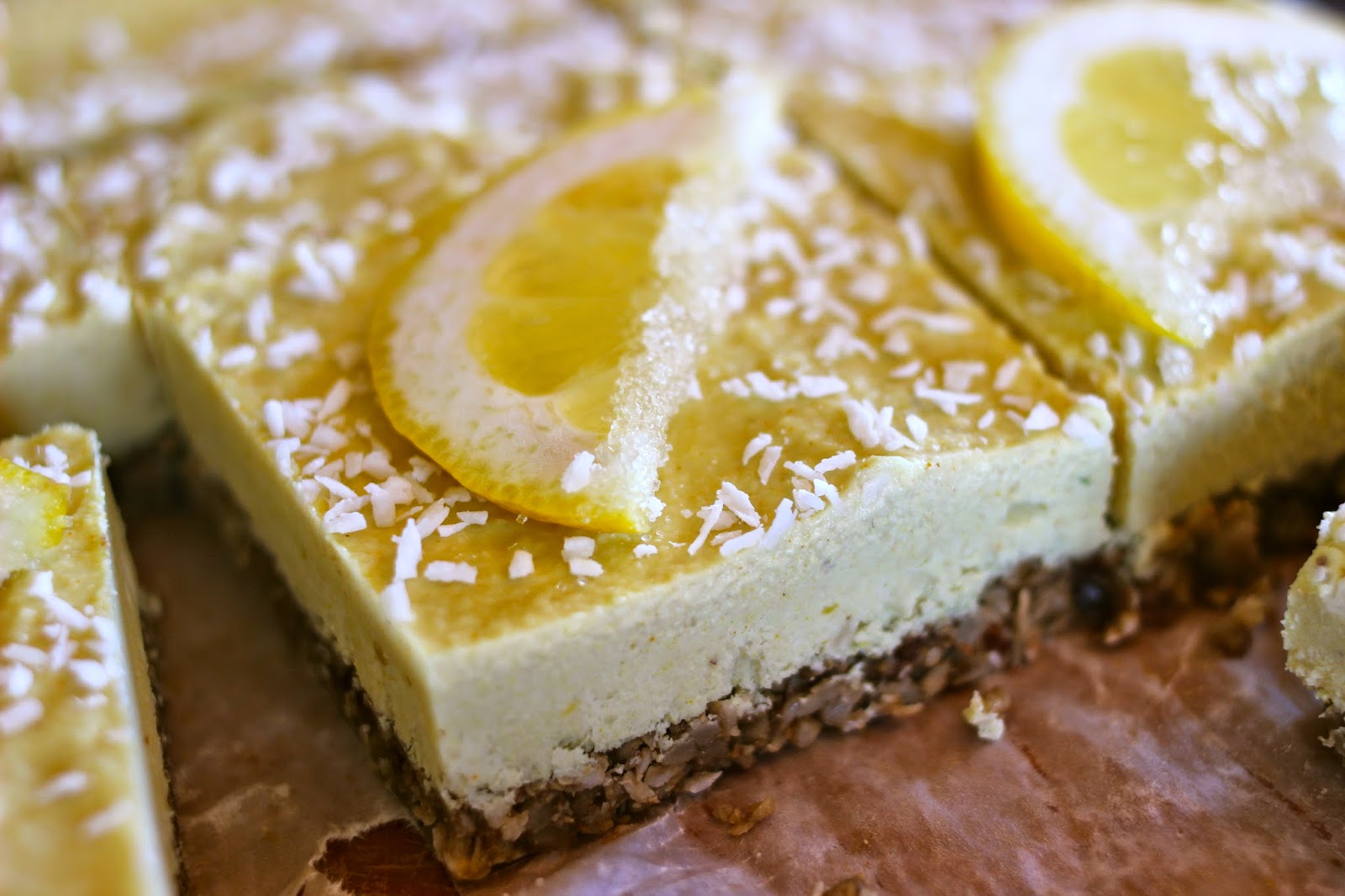 Running Girl Health and Fitness Vegan Raw Lemon Coconut BarsSpring Fling Entry 5