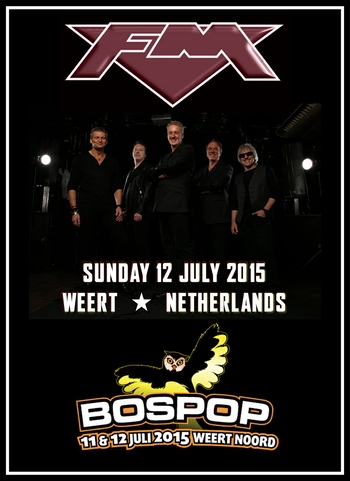 FM at Bospop festival 12 July 2015