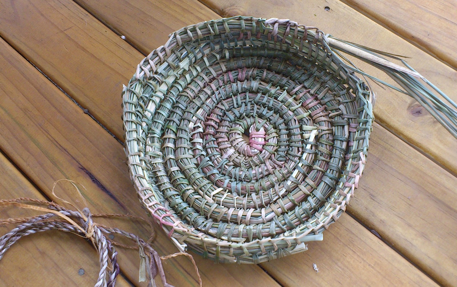 Just Like My Nan Made Vermin & Basket Weaving with raw materials