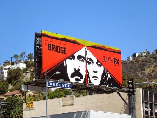 The Bridge season 2 USA billboard The Bridge season 2 USA billboard
