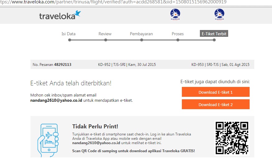 Cara Mudah Pesan Tiket Pesawat Di Traveloka Dengan Mandiri Clickpay