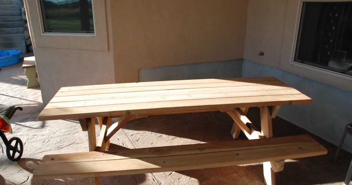 Emmettville New Life to an Old Picnic Table