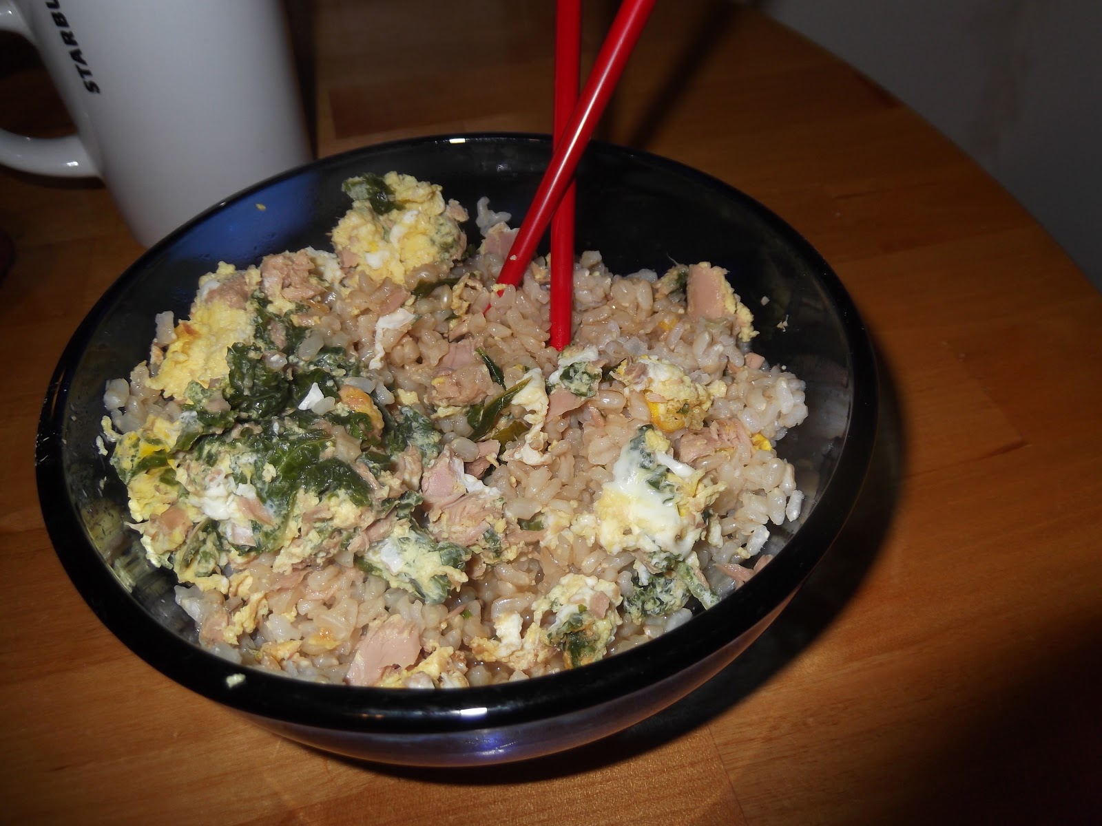 A Written Recipe Tuna and Egg Rice Bowls
