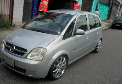 Meriva rodas 18" Cromadas