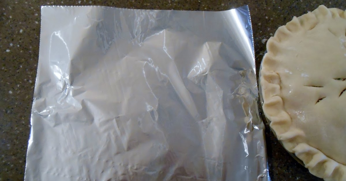 Snippets 'N Stuff Tip to Prevent Pie Crust Edges from Burning and