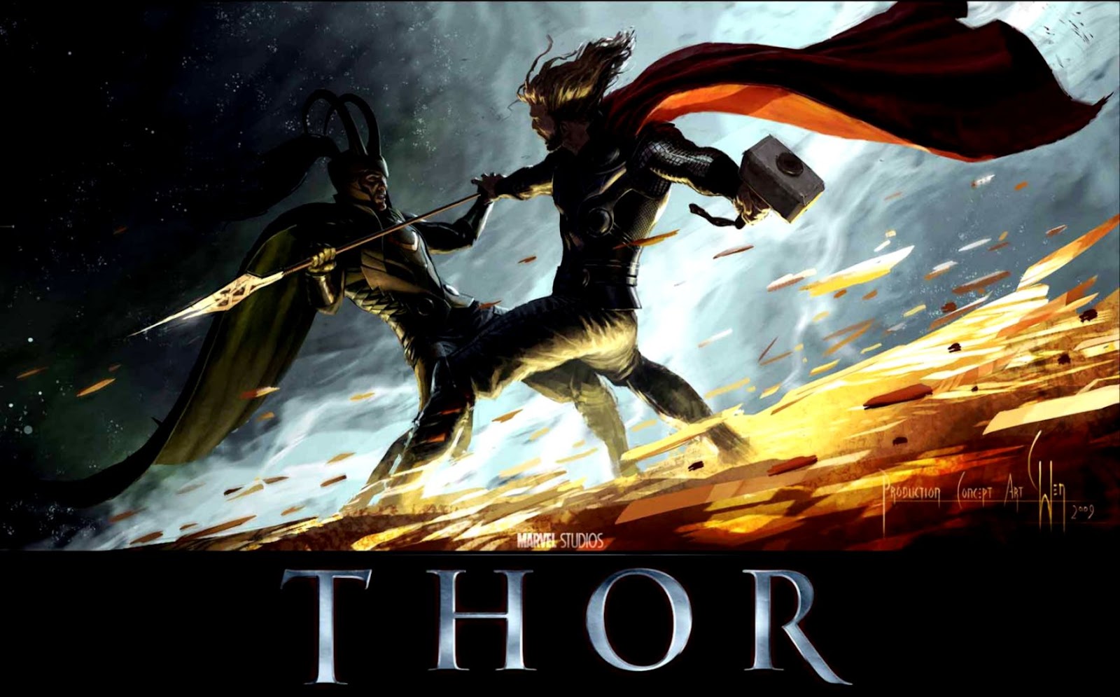 Thor Movie Concept Art Thor Movie Concept Art