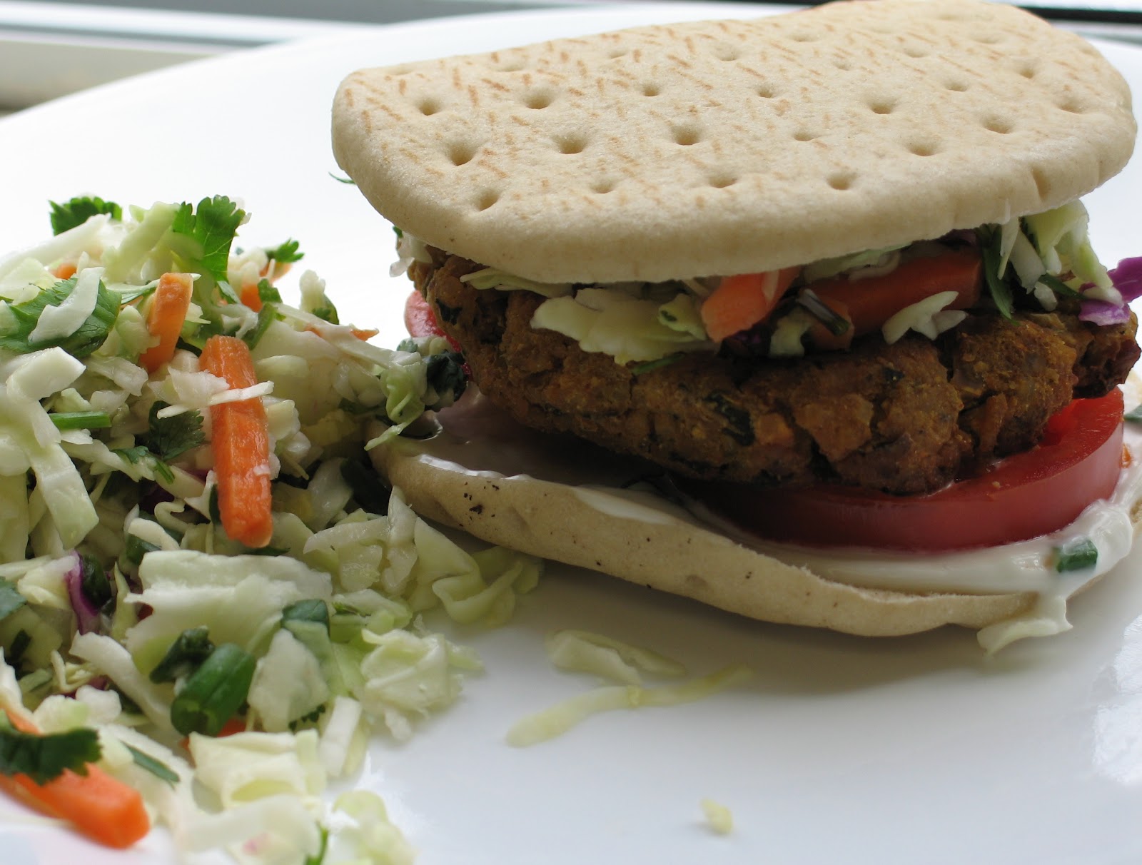 Home Veganomics Cabbage Salsa and Cilantro Mayo Sandwich Toppers