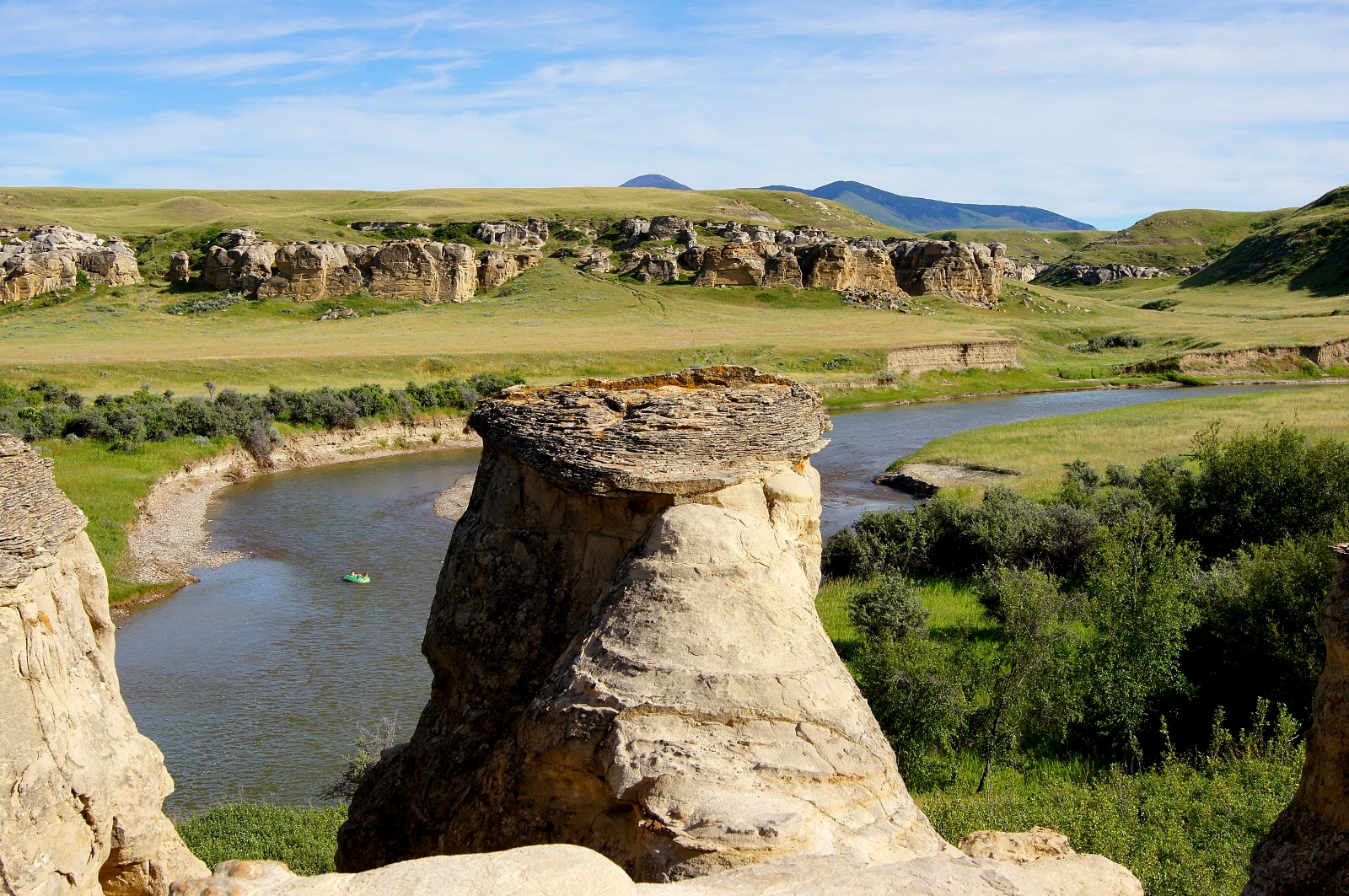Victoria Daily Photo Milk River Tubers "Somewhere Saturday"