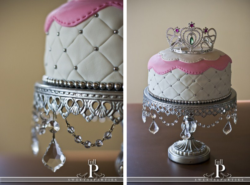 Tartas de princesas con corona - Imagui