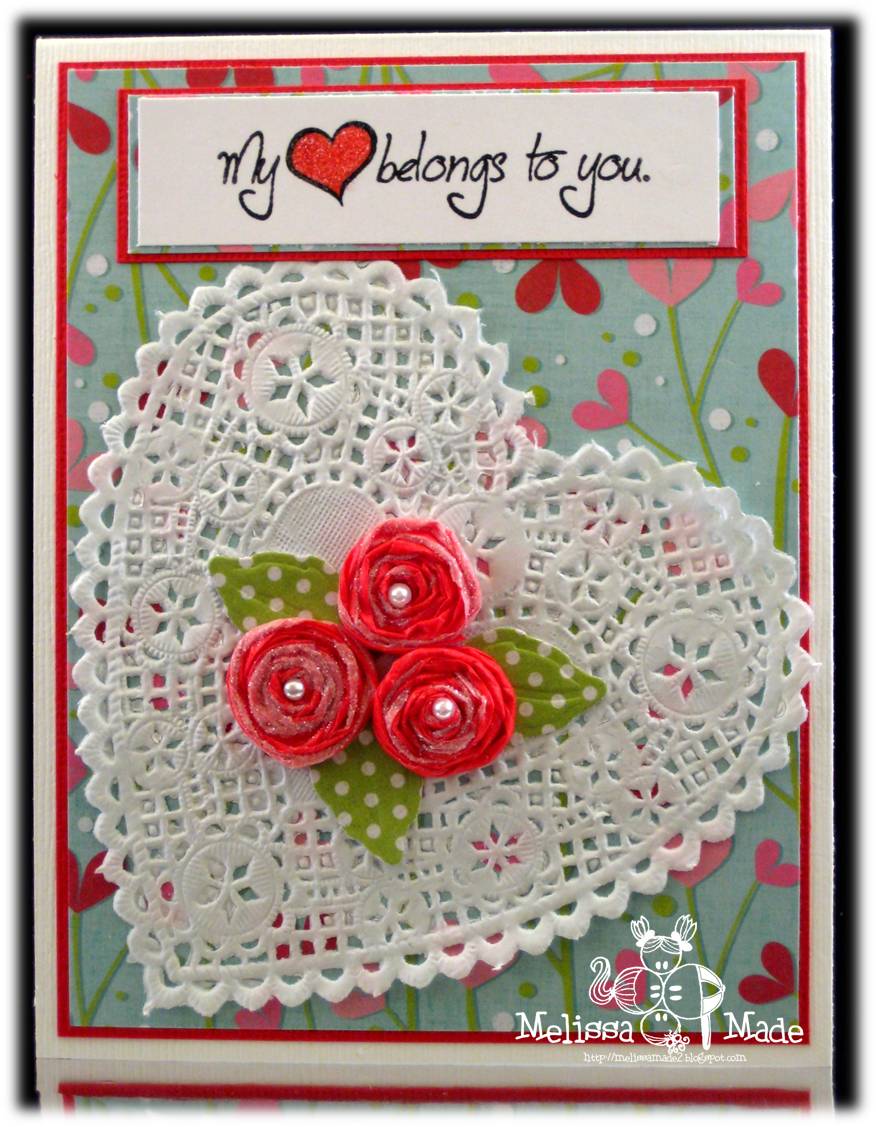 Melissa Made Washi Tape Flower Tutorial and Card