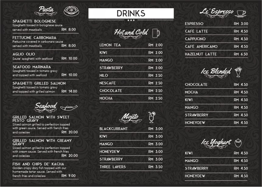 Olio Cafe Menu informacionpublica.svet.gob.gt