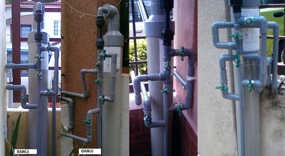 DIY Whole House Sediment Water Filter with BACKWASH