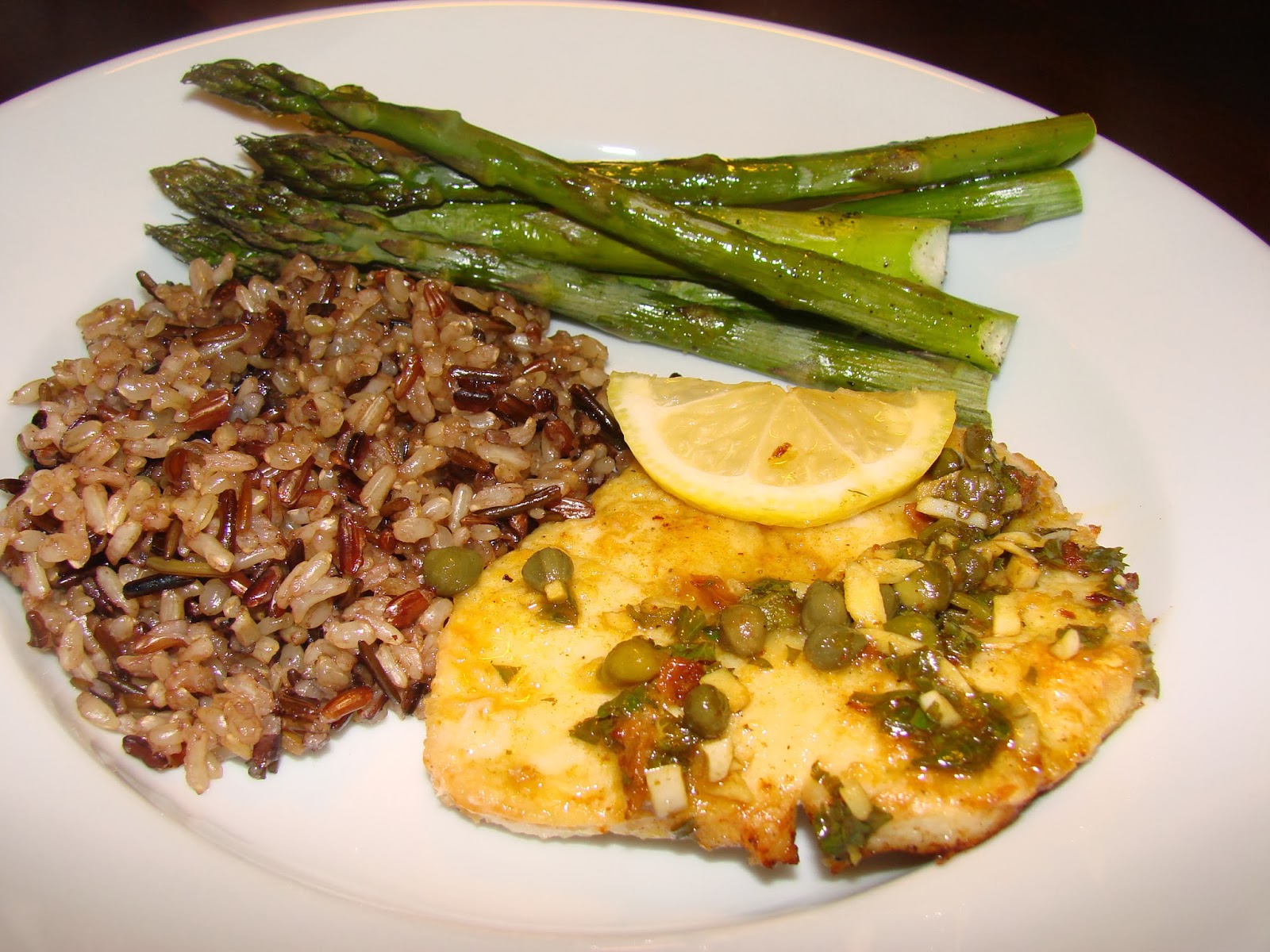 Granola Family Turkey Cutlets with LemonCaper Sauce