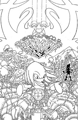 Sonic Coloring Pages