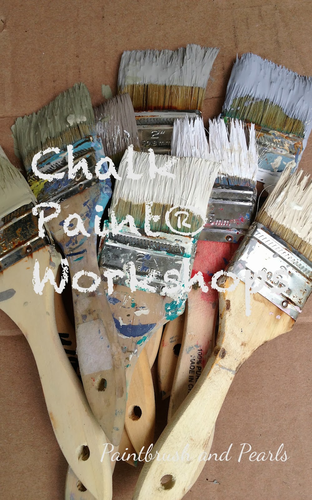 Brocante Home Collection's Paintbrush and Pearls Fall / Winter Chalk