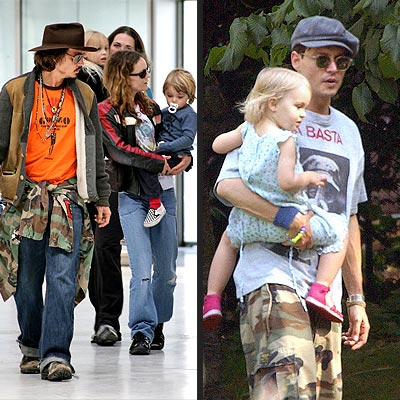 johnny depp wife and children. johnny depp wife and children