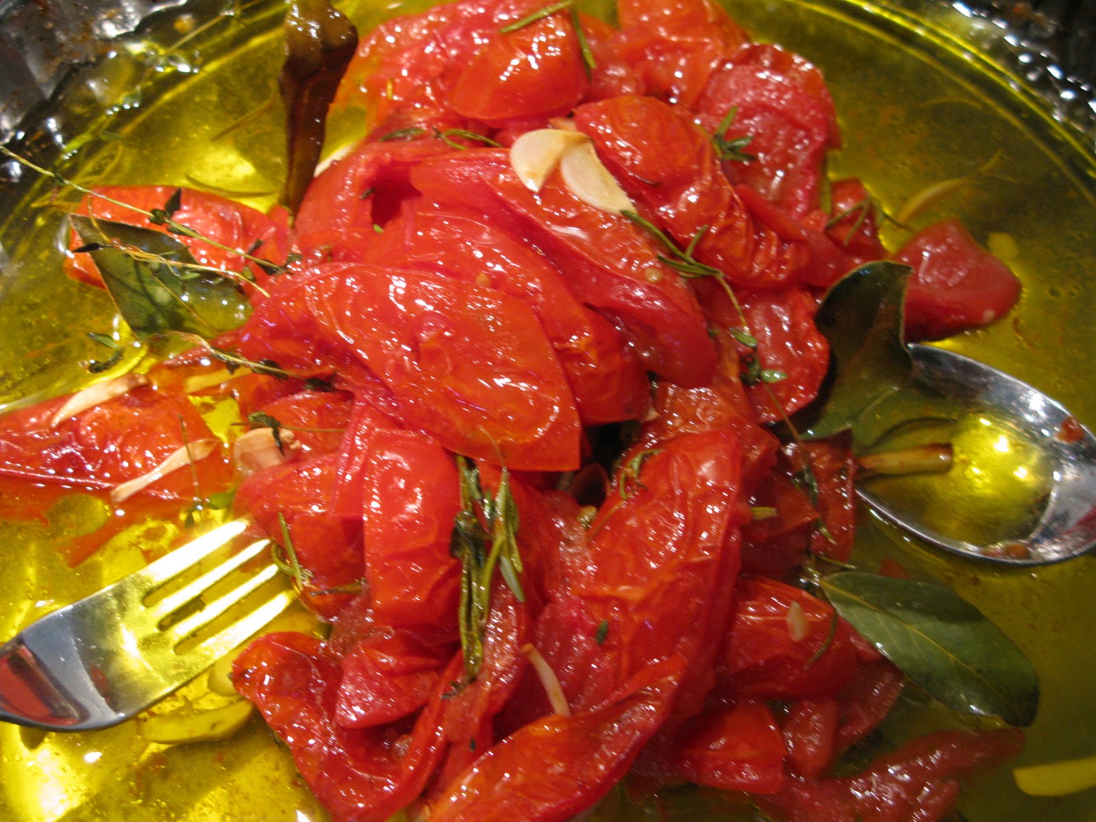 The Food Vine tomato confit