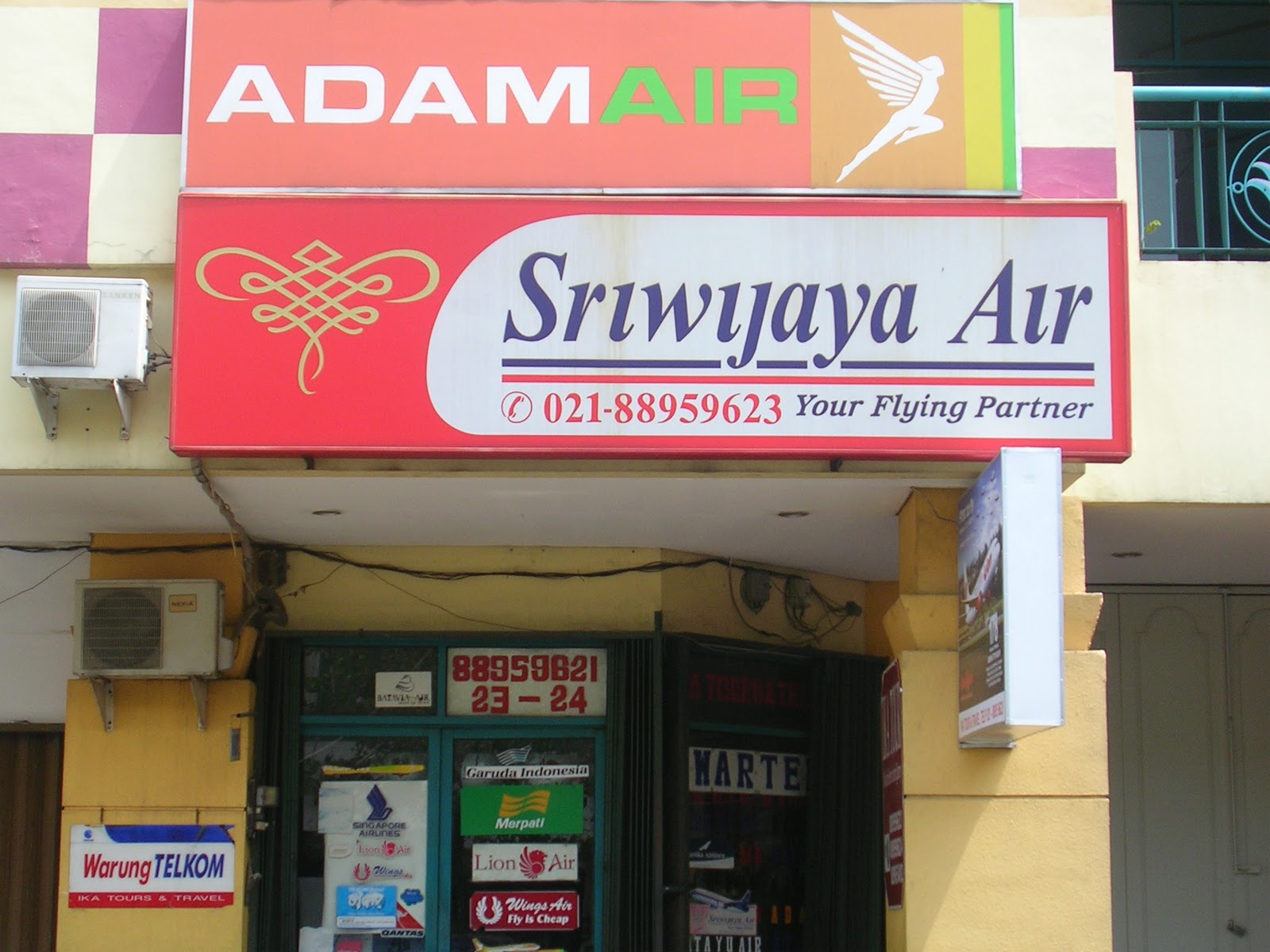 PRODUKSI NEON BOX SRIWIJAYA  AIR