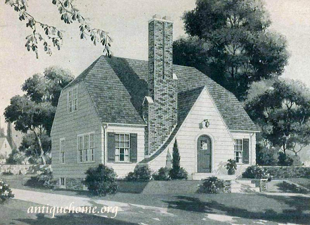 1938 Sears Kit House::English Cottage Style