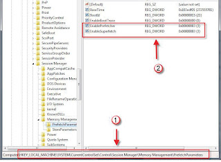 เพิ่มประสิทธิภาพการ Startup windows 7 ด้วยการเปิด Boot-Only Fetching เพิ่มประสิทธิภาพการ Startup windows 7 ด้วยการเปิด Boot-Only Fetching