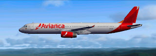Textura Avianca para el A-321