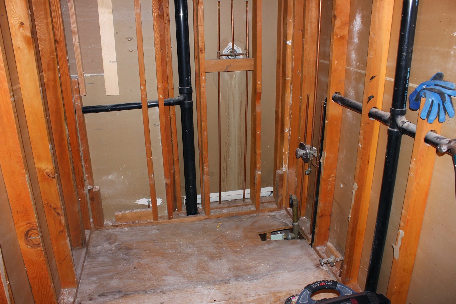 The Schorr Thing Bathroom Remodel Tearing it Out and Piecing it Back In