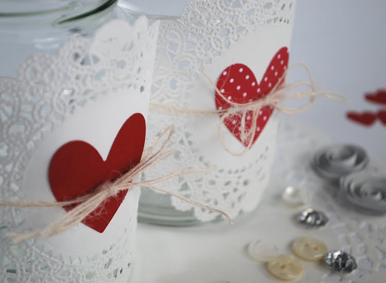 Valentine TeaLight Holders Pink Petticoat Simple ideas and