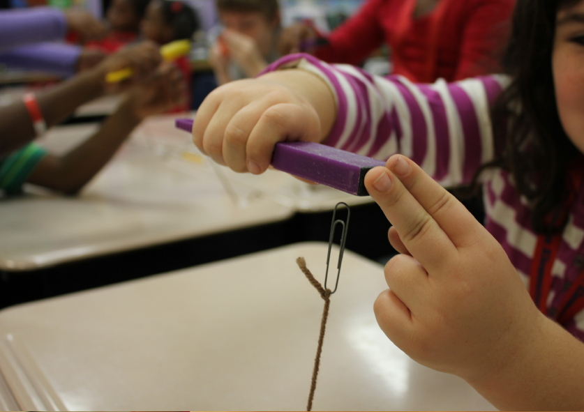 I heart Science kids Floating Paperclip